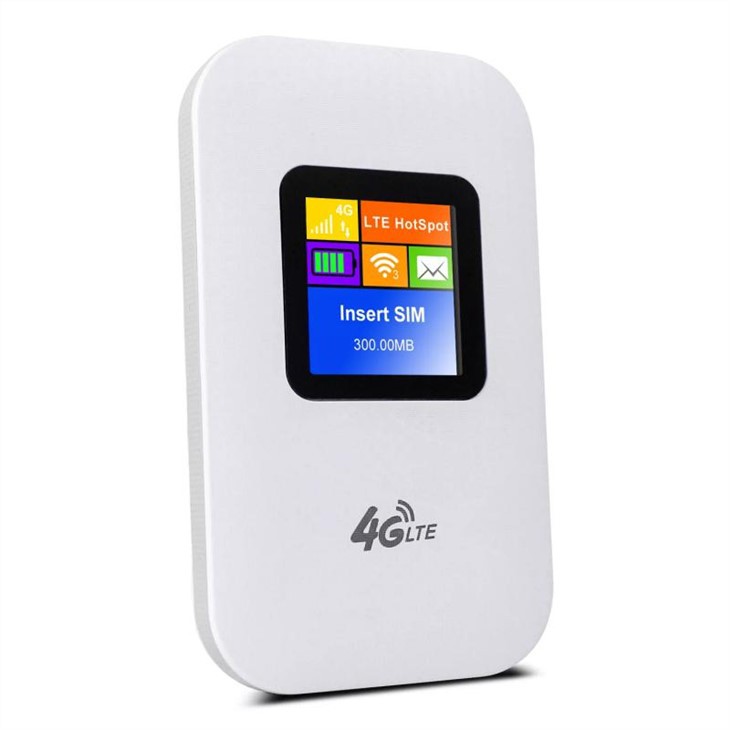 LCD Ekranlı 4G LTE Router