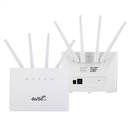 Antenler ve Sim Kart Yuvalı CPE WIFI Router